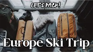 ULTIMATE SKI TRIP PACKING GUIDE FOR EUROPE // what you actually need to bring + a packing list