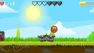 Red Ball 4 - Level 14 and 15 | Green Hills Boss Vs Basketball | Speed Gameplay