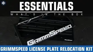 GrimmSpeed License Plate Relocation Kit - What's In The Box?