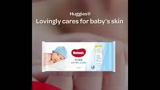 Huggies - Pure extra care baby wipes