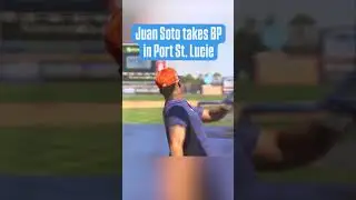 New Mets superstar Juan Soto taking batting practice at spring training in Port St. Lucie | SNY