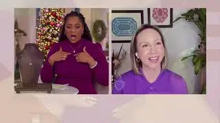Affinity Gems Tanzanite & Diamond Halo Heart Pendant Necklace, SS on QVC