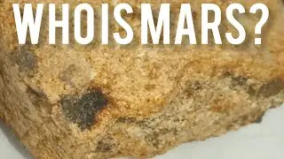 Found a Real Ancient Meteorite? | Space Rock with Fusion Crust and Iron Marks