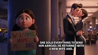 She sold everything to send him abroad, he returned with a NEW WIFE and called her a MAID