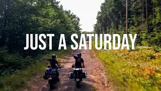 Just a Saturday :: Milwaukee to Lake Superior on KLR650's