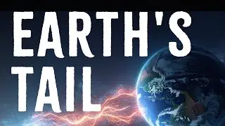 What If Earth Had a Plasma Tail Like a Comet?