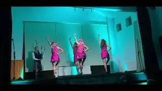 Highland dancing by The Kilted Dance Company @ Letterkenny Burnsnight 2026