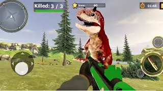 Best Dino Games - Real Dino Hunting Zoo Games Android Gameplay