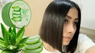 El SECRETO! Aloe Vera para el cabello seco y maltratado y ROSTRO!