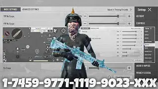 Bgmi Sensitivity Settings 🔥2026 Zero Recoil Sensitivity Code in Bgmi/Pubg | Bgmi 4.4 Sensitivity