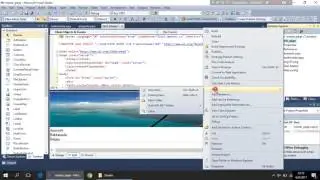 C# ASP.NET Empty Web Application - master page