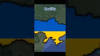 Propaganda VS Reality (credits to @Korac_Mapping) #viral #propaganda #reality #mapping #shorts