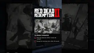 &laquo;Мост в никуда&raquo;: СОВЕТЫ к ЗОЛОТУ! #RDR2 #Shorts