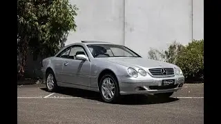 2000 Mercedes CL500 Coupe