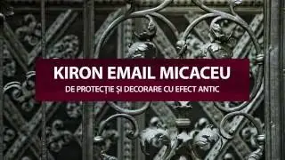 San Marco Bacau Kiron - email anticoroziv (protecție și decorare cu efect antic)