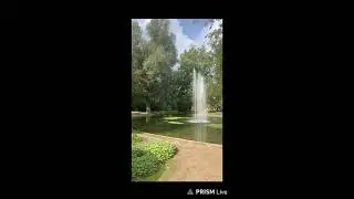 🌿 Relaxing Fountain Sounds Live | Peaceful Waterfall & Nature Ambience for Sleep & Stress Relief