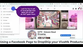 How to drop ship from facebook pages with 4000 products from VivaMK - join for FREE #dropshipping