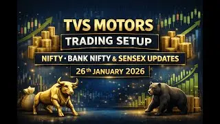 Market Next Week | TVS Motors Trading Setup + Nifty, Bank Nifty & Sensex Trading Outlook (26th Jan)