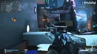 Call of Duty : Ghosts - Bulldog Shotgun Gameplay on Free Fall map