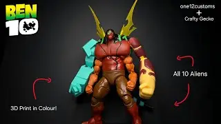 Custom Kevin 11 Figure (collab ft. one12customs) - Ben 10 Marvel Legends Style