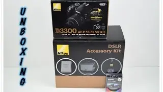 Unboxing Nikon D3300 Bundle Kit
