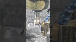 Sculpting metal with full spatial mastery and control. 🎯 #cnc  #5axis #machining #advancedtechnology