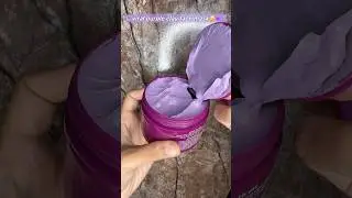 Tried Viral purple face mask 😳💜 #review #video #foxtaleskincare #skincareproducts #ytshorts #fyp