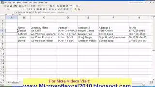 Excel formula Address  From Vlookup magic