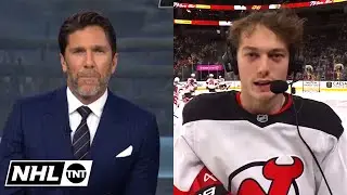 Luke Hughes Talks Quinn trade, Jack Injury, & Devils Season | NHL on TNT