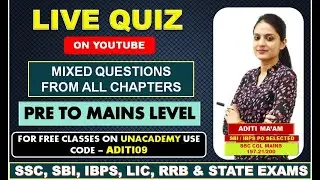 ERROR DETECTION  / LIVE QUIZ / VERY USEFULL FOR SBI /IBPS/ SSC CGL / STATE EXAMS