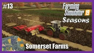 SMALL SQUARE BALES | Somerset Farms with Seasons | Farming Simulator 19 | FS19 | Episode 13