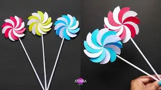 Paper Lollipop - Paper Craft For KIDS (SIMPLE)
