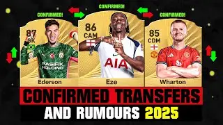 FIFA 26 | NEW CONFIRMED TRANSFERS & RUMOURS! 🚨🔥 ft. Eze, Ederson, Wharton... etc