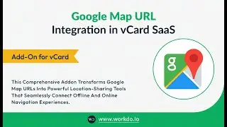 Google Map URL Add-On | Instantly Share Your Location with One Scan!