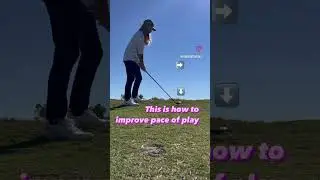 Tips to improve pace of play! #golflife #golf #golfer #golfstance #golfplayer #golfswing #progolfer
