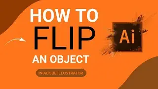 How to Flip Object in Illustrator #illustrator #adobeillustrator #samisheikh