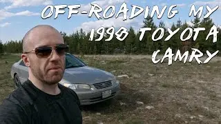 Off-Roading My 1998 Toyota Camry | Exploring forest roads and having a campfire