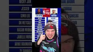 NBA Celebrity All-Star Game Filled With All MID CELEBRITIES #nba #nbaallstar #celebrity #basketball