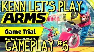 Beginner Kenn Let&rsquo;s Play ARMS Gameplay | Party Crash 4/3-5/2020 | NSO Free Trial Mar. 2020