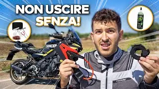 10 ACCESSORI MOTO che ti SALVANO (se li hai PRIMA che sia troppo tardi)