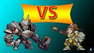 Can Brigitte stop Reinhardt's charge?