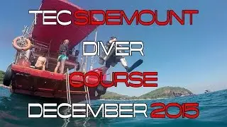 Tec Sidemount Diver Course - December 2015