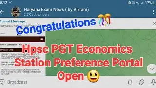 Hpsc PGT Economics Posting Preference Portal Open 😀 | Congratulations Selected बहन भाईयो को 🥳 | hpsc