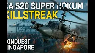 Let's Play BF 2042 Conquest Singapore KA-520 Super Hokum (47 - 1) #bf2042 #battlefield2042
