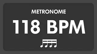 118 BPM - Metronome - 16th Notes