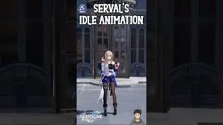 Serval's Idle Animation