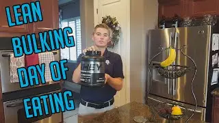 IIFYM Lean Bulking Diet - Full Day Of Eating