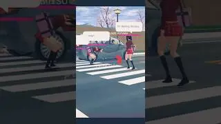 mobil Alphard tabrak lari 🥺 #viralvideos #sakuraschoolsimulator #sakura #trending #yutamio #roblox