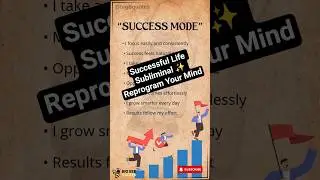 Successful Life Subliminal ✨ Reprogram Your Mind #subliminal #successmindset #motivation #shorts