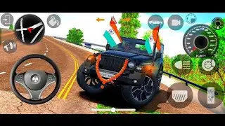Modified Mahindra Thar Games:Indian Blue Thar👿 (Gadi Wala Games) Car Game Android Game part-59